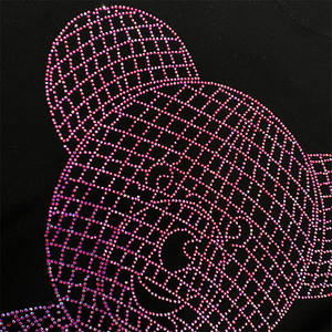 Top Tendance 2024 Imprimé Strass T-Shirts Casual Wear À Séchage Rapide Strass T-Shirts À Vendre - Product Image 2