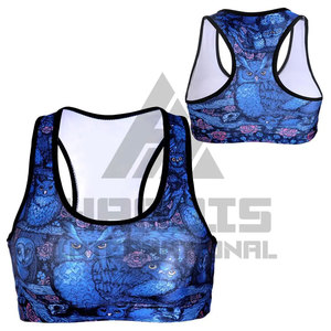 Producto popular, venta al por mayor, Sujetador deportivo de alta calidad, diseño de sublimación, Sujetador deportivo de alto soporte sin costuras - Product Image 6
