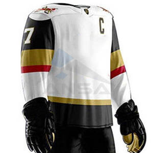 Uniforme de Hockey sobre Hielo Personalizado, Ropa Deportiva, Jersey y Pantalones Cortos de Hockey con Estampado por Sublimación, Traje de Juego Profesional para Hombre - Product Image 4