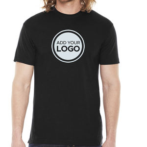 Camisetas unisex con logo personalizado, 30 unidades, 4.3 oz., 100% algodón peinado hilado en anillo, camiseta de tacto suave. - Product Image 4