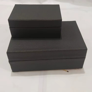 Boîtes à bijoux en cuir de luxe de 2 pièces, faites à la main et utilisées pour les bijoux - Product Image 1