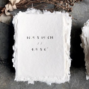 Caja hecha a mano Estilo Papel Deckle Edge Fairy Offset Impreso Papier Fait Main Hecho a mano Deckle Edge - Product Image 2