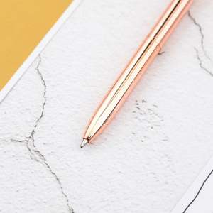 Bolígrafo Metálico con Forma de Piña Dorada, Económico, al por Mayor, Ancho de Escritura de 1.0 mm, Logotipo Personalizado - Product Image 3