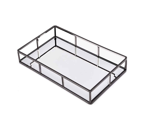 ถาดเหล็กเสิร์ฟแบบปรับแต่งได้เป็นมิตรต่อสิ่งแวดล้อมสำหรับตกแต่งบ้านโต๊ะรับประทานอาหารในห้องครัวยอดนิยมอินเดีย - Product Image 3