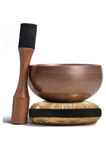 ชามร้องเพลงทิเบตทำมือ งานฝีมือประณีต สำหรับการทำสมาธิ โยคะ บำบัดด้วยเสียง เป็นมิตรกับสิ่งแวดล้อม ผลิตจากสแตนเลส ผิวเรียบ  จากโรงงานโดยตรง - Product Image 6