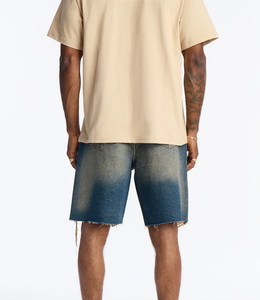 Shorts de Mezclilla Desgastados para Hombre con Nuevo Estilo, Shorts de Alta Calidad con Lavado Ácido o Decoloración al Sol para Hombre - Product Image 2