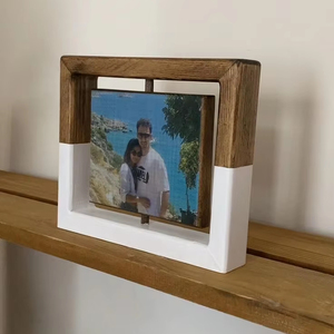 RUSTIQUE personnalisé grands cadres de peinture en bois antique cadre Photo en bois sculpté doré baroque cadre Photo en toile ornée - Product Image 4