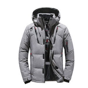 2025 Wholesale Custom Puffer <b>Men</b> Clothing Jacket Streetwear Printing Webbing Thickening Bubble Down <b>Coats</b> <b>Men's</b> Jacket - Product Image 3