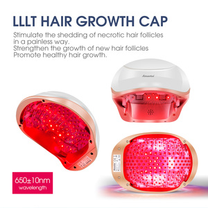 <span class=keywords><strong>Casque</strong></span> de traitement capillaire au <span class=keywords><strong>laser</strong></span> infrarouge 650 nm <span class=keywords><strong>pour</strong></span> la <span class=keywords><strong>repousse</strong></span> des <span class=keywords><strong>cheveux</strong></span> - Product Image 4