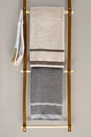Serviettes de Spa de Luxe MS Home en Tissu Éponge avec Logo Brodé Personnalisé Hypoallergéniques Antimicrobiennes Jetables Écologiques Qualité Hôtelière