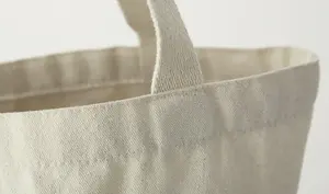 Sac fourre-tout en toile de coton, sacs d'épicerie réutilisables légers en tissu, bricolage, publicité, promotion - Product Image 4