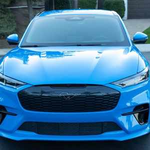 Ford Mustang Mach-E GT 2021 Usado, 480 hp, Motor Dual, Tracción en las Cuatro Ruedas, Color Azul Grabber Metalizado, Sistema de Suspensión Neumática - Product Image 1