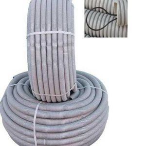 Raccord de conduit ondulé en PP OnElecs |   Connecteur droit pour tuyau flexible en polypropylène (coupleur électrique et de plomberie) - Product Image 2