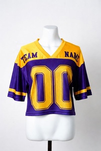 Camisetas Deportivas de Fútbol para Hombre, Corte Holgado, Cuello Redondo, con Franjas Reflectantes, Malla Transpirable - Product Image 3