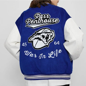 Veste universitaire en laine de haute qualité Bomber Letterman personnalisé veste de baseball vintage pour collège OEM/ODM disponible - Product Image 4