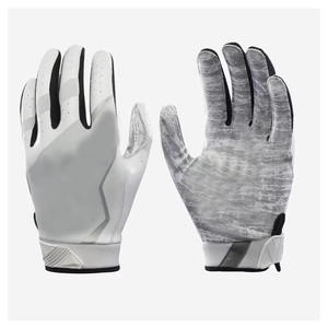 Dernier arrivage de gants récepteur de football américain au design personnalisé à bas prix Gants de football américain respirants imprimés - Product Image 1