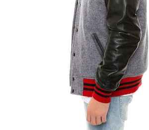 Top Trending Men's Baseball Style Varsity <b>Jackets</b> New Embroidery Logo Regular Length Street Wear High Street Style - Product Image 6