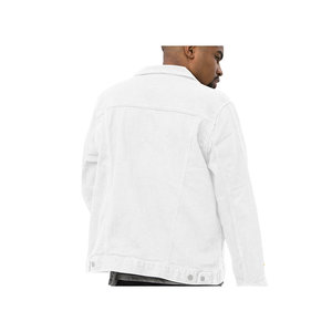 Unisex Be Ike-Conic giacca di jeans reversibile XS con cerniera in pelle camuffata Patchwork Design ricamato pelliccia ODM - Product Image 6