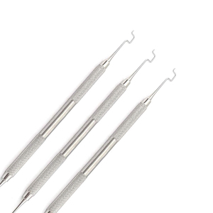 Juego de Curetas Periodontales Manuales de Acero Inoxidable, Instrumentos Dentales para Obturaciones, Instrumentos de Limpieza Dental y Ortodoncia - Product Image 3