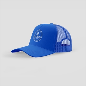 Custom Color Blue Quick Dry Sports Hat Custom 6 Panel Outdoor Running <b>Ponytail</b> Baseball Cap Adjustable Breathable Hats - Product Image 6