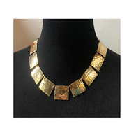 Bijoux en laiton indien pour femmes, design classique à la mode, finition naturelle, accessoire décoratif de fête de Noël, meilleure vente