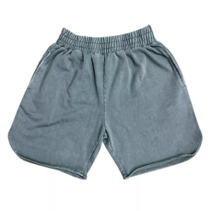 Pantalones cortos informales atléticos Unisex de alta calidad para hombre 80% Algodón 20% poliéster alto 450 grueso Gsm Fitness ropa exterior ecológica - Product Image 3