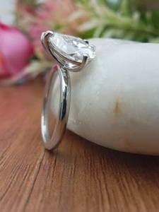 Luxury Men's 10K 18K Gold Hip Hop Trend <b>Ring</b> <b>Full</b> VVS Natural Emerald Cut Rounded Baguette for GIA Certified for Weddings - Product Image 6