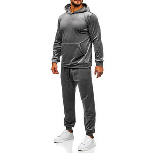 Conjuntos de Sudadera con Capucha y Pantalones Deportivos de Último Diseño para Hombre, Conjuntos Deportivos Personalizados, Ropa Deportiva Atlética, Trajes Deportivos para Hombre - Product Image 5