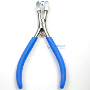 คีมถอดต่อผมแบบมืออาชีพ ทำจากสแตนเลส ทนทาน น้ำหนักเบา ใช้ซ้ำได้ ด้ามจับสีเหลือง ผิวสีเงิน - Product Image 5