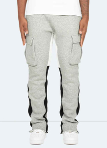 OEM top ventes, pantalons de survêtement surdimensionnés personnalisés, pantalons de jogging lourds à jambe droite et à motif pour hommes - Product Image 3