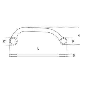 BETA Clés à anneau demi-lune Multi-Pack spécial pour débutants - Product Image 2