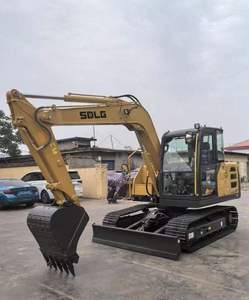 SDLG E675H Mini excavatrice de 7 tonnes Pelle hydraulique sur chenilles Équipement de construction compact - Product Image 2