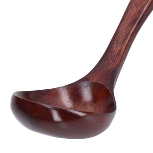 Cuchara de sopa de madera Fideos Agujas agitadoras y cuchara de sopa de cocina con producto de venta muestra gratis - Product Image 2