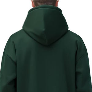 Ropa de temporada de invierno 100% sudaderas con capucha y sudaderas de algodón para hombre estilo pulóver OEM ODM sudaderas con capucha en blanco lisas de gran tamaño de alta calidad - Product Image 6