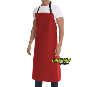 ผ้าคลุมสำหรับร้านตัดผมงานไม้บาร์บีคิวกันน้ำมีกระเป๋าผ้ากันเปื้อนหนังแท้สไตล์ใหม่สำหรับร้านเสริมสวยใช้ในโรงแรมเครื่องแบบ - Product Image 5