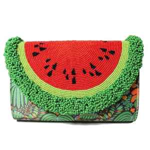 Nueva llegada diseñador hecho a mano mujeres con cuentas embragues monederos bolsos coloridos personalizados moda Crossbody bordado costura - Product Image 6