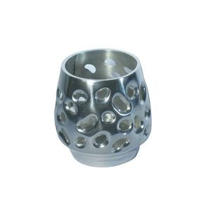 Support de bougie décoratif en aluminium inspiré des arbres pour la décoration de table de Pâques, présentoir de salon, design tendance, fait main, pour la maison - Product Image 5