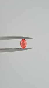 Saphir rose synthétique ovale de 1 CT, 2 CT, 5 CT, cultivé en laboratoire, fantaisie, rose vif, pour la fabrication de bijoux de luxe, pierre en vrac - Product Image 4