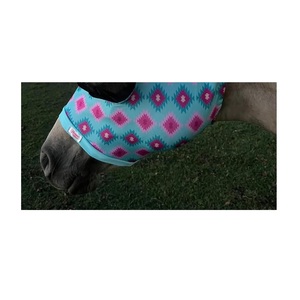 Masque mouche de cheval imprimé géométrique Spandex-Material Stretchable Bug Eye Cover Hot Selling Wholesale - Product Image 2
