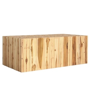 Mesa de centro de madera de diseño Simple para utensilios de cocina, oficina, hogar, restaurante, sala de estar, decoración de jardín, hecho en la india, 2023 - Product Image 1