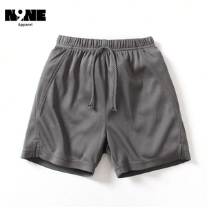 Pantalones cortos de malla para correr Fitness Athletic Workout gym Logotipo personalizado Hombres Verano Color sólido Ropa de playa Trunk Pantalones cortos Hombres - Product Image 3