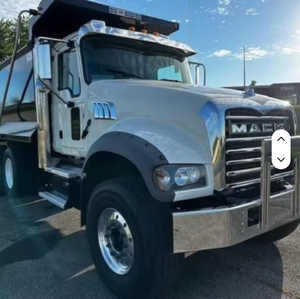 Camion benne d'occasion à prix réduit, modèle 2021-2022, G-r-a-n-i-t-e- 64FR, tri-essieux, MP8, 455 CV, automatique - Product Image 3