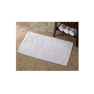 2026 Custom Logo Non-slip 100% Cotton White Color 50x80cm Hotel and Spa Bath <b>Mat</b> - Product Image 1