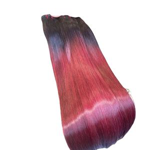 Prix d'Usine Vente à Chaud Miroir Os Droit Premium Texture Extensions de Cheveux Humains Vietnamiens Perruques Fournisseurs d'Emballage de Cheveux - Product Image 3