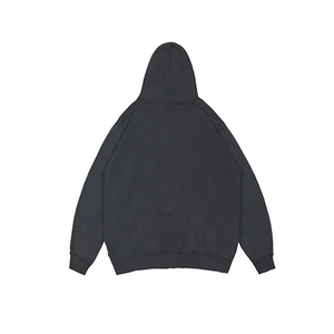 Sudadera con Capucha Casual de Felpa Gruesa con Estampado Gráfico Personalizado, Ropa Urbana Bordada, Lavado Ácido, Descuento por Volumen - Product Image 2