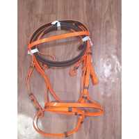 Bridon sans bit en PVC le plus vendu avec coiffure rembourrée douce – Équipement d'équitation western confortable et durable pour chevaux