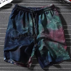 Pantalones Cortos Casuales Tie Dye para Hombre, Servicios OEM, Precio Razonable, Último Estilo, Diseño Personalizado, 100% Algodón, Secado Rápido, Alta Calidad - Product Image 2