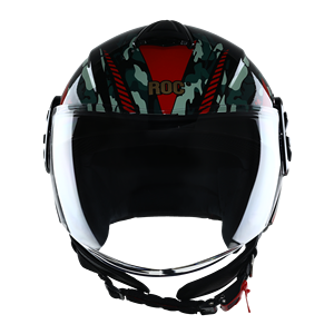 Casco de motocicleta de cara abierta ROC R06 avanzado del fabricante de Vietnam, visera única, aprobación DOT, Material ABS nuevo para clientes OEM - Product Image 5