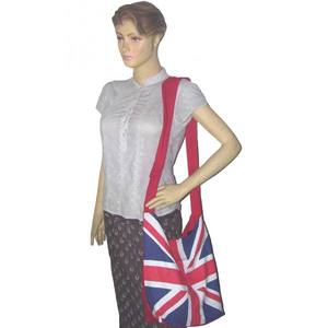 High Quality Vintage Bohemian Open Long Handle <b>Canvas</b> Shopping Carry Shoulder Bag Custom Logo Wholesale <b>Handbag</b> Manufacturer's - Product Image 2