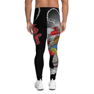 Spats de compression à sublimation complète, spats à motif de sublimation, spats BJJ personnalisés, spats MMA personnalisés - Product Image 2